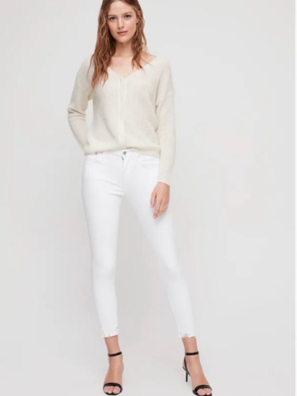 Agolde Sophie High Rise Skinny Crop Size 24